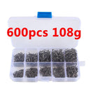 Peças de Anzol em Carbono 500/600/1000 pcs