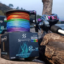 Linha de Pesca Multifilamento 9 Fios