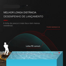 Linha de Pesca Multifilamento   | Seasir RedBull 8 Fios PE 150M Alta Resistência