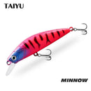 Iscas Minnow Luminosa |Afundamento Lento | 5 Unidades