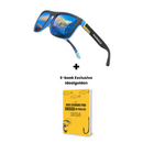 Óculos Polarizado Shimano UV400 + Case em Couro Sintético Shimano + Brinde Exclusivo
