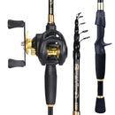 Kit Carretilha com Vara de Pesca Profissional