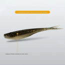 Kit de Iscas Soft 61 Peças + Caixa Brinde – Iscas Artificiais Realistas para Pesca